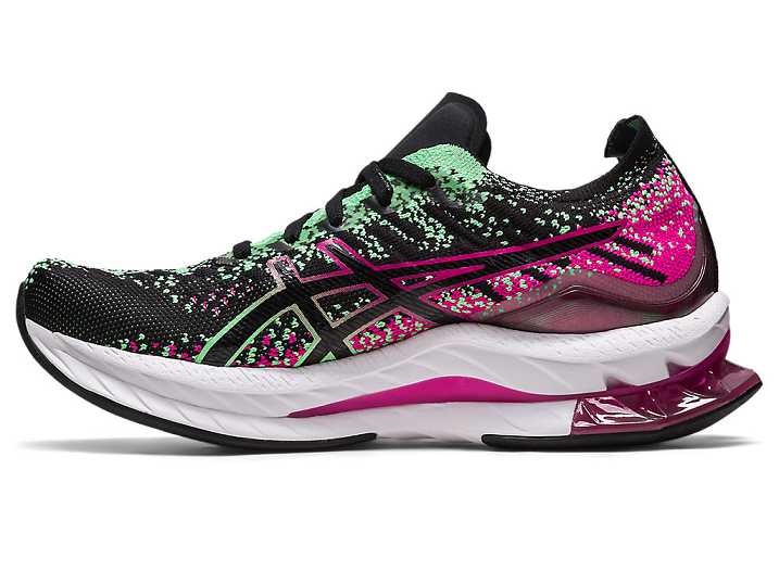 Asics GEL-KINSEI BLAST Ženske Tekaški Čevlji Črne Roza | Slovenija-5678210