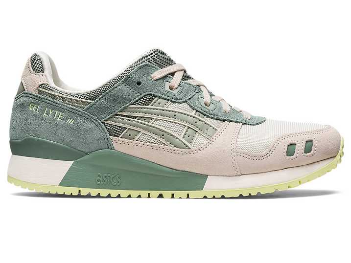 Asics GEL-LYTE III OG Moški Superge Kremna Olivno Zelene Sive | Slovenija-8694521