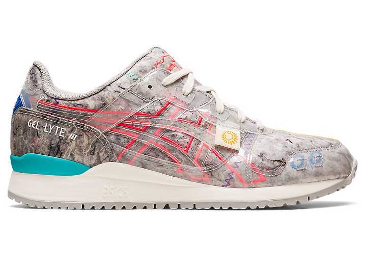 Asics GEL-LYTE III OG RECYCLED FELT Moški Superge Sive Roza | Slovenija-4289657