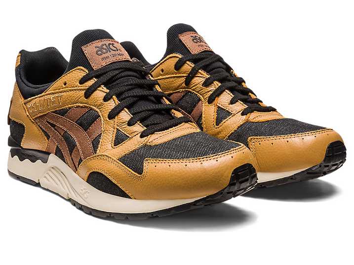 Asics GEL-LYTE V MODERN PATCHWORK Ženske Superge Rjave Črne | Slovenija-8179652