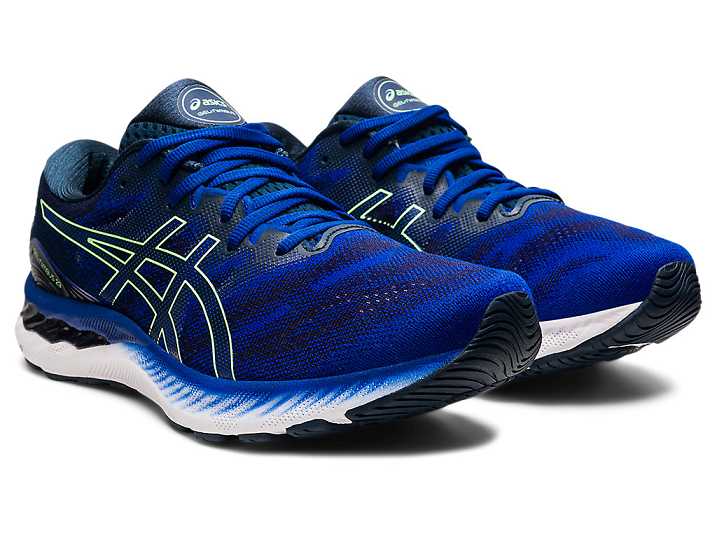 Asics GEL-NIMBUS 23 Moški Tekaški Čevlji Modre Svetlo Zelene | Slovenija-1872465