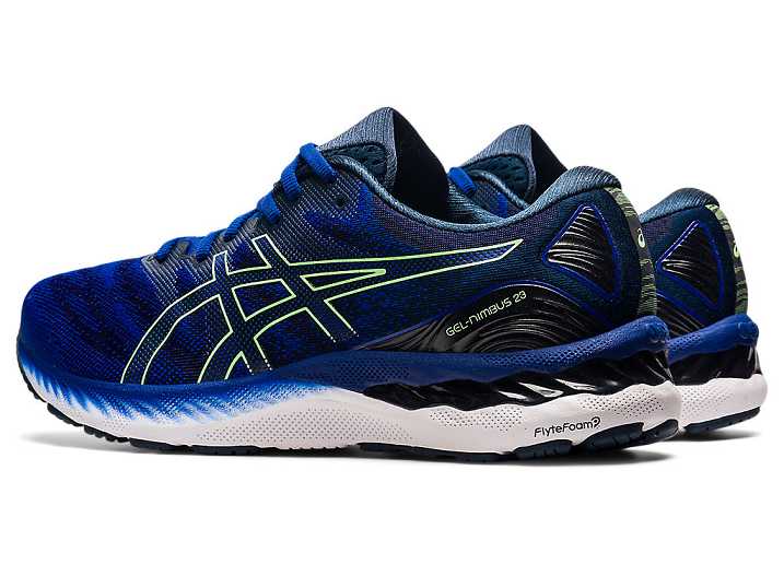 Asics GEL-NIMBUS 23 Moški Tekaški Čevlji Modre Svetlo Zelene | Slovenija-1872465