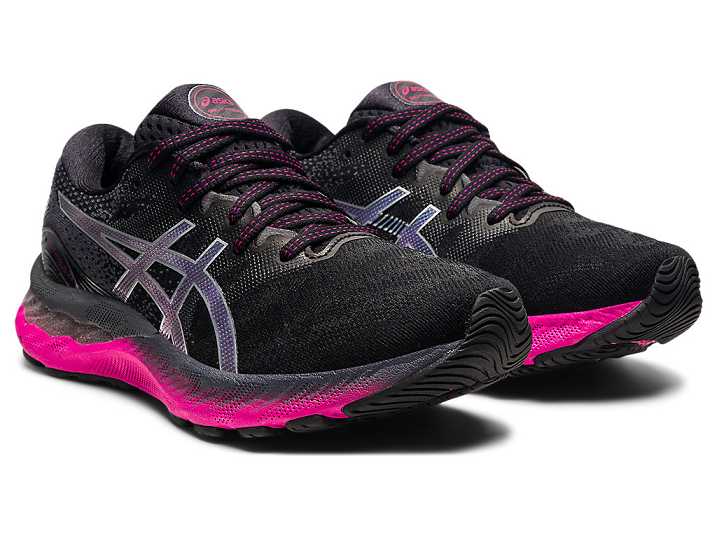 Asics GEL-NIMBUS 23 Ženske Tekaški Čevlji Črne Srebrne | Slovenija-5381294