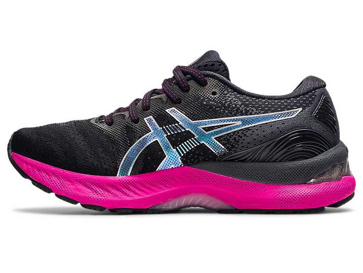 Asics GEL-NIMBUS 23 Ženske Tekaški Čevlji Črne Srebrne | Slovenija-5381294