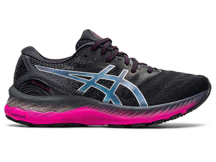 Asics GEL-NIMBUS 23 Ženske Tekaški Čevlji Črne Srebrne | Slovenija-5381294