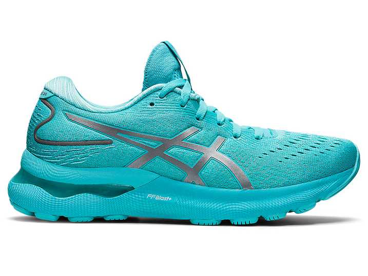 Asics GEL-NIMBUS 24 LITE-SHOW Ženske Tekaški Čevlji Mete | Slovenija-7540693