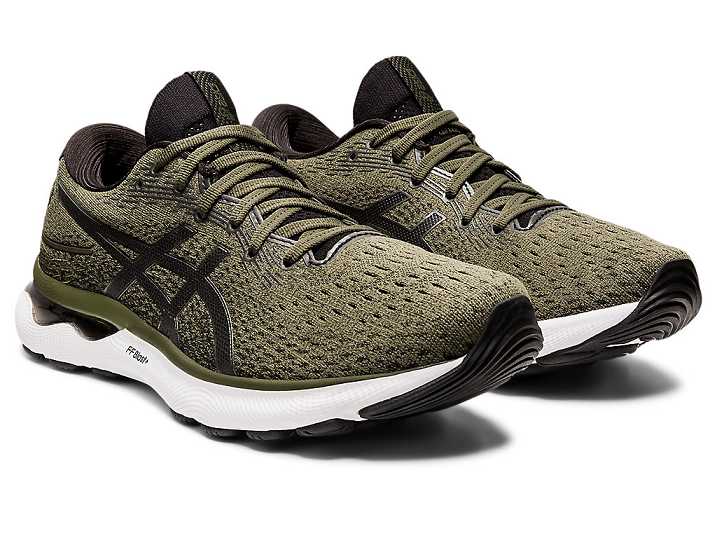 Asics GEL-NIMBUS 24 Moški Tekaški Čevlji Olivno Zelene | Slovenija-1037458