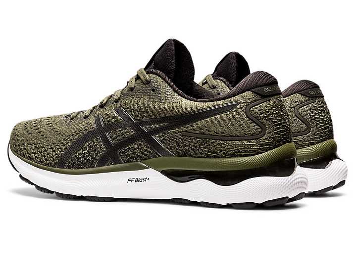 Asics GEL-NIMBUS 24 Moški Tekaški Čevlji Olivno Zelene | Slovenija-1037458