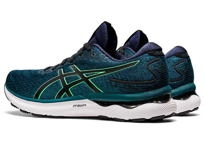 Asics GEL-NIMBUS 24 Moški Tekaški Čevlji Temno Zelene | Slovenija-3059418