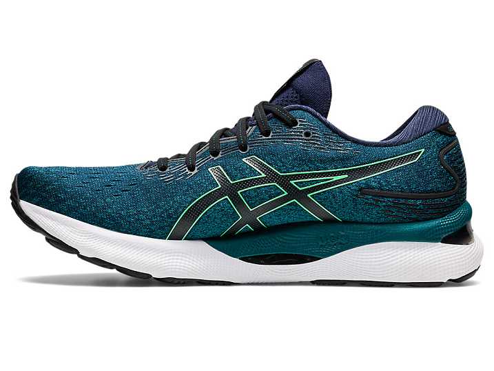 Asics GEL-NIMBUS 24 Moški Tekaški Čevlji Temno Zelene | Slovenija-3059418