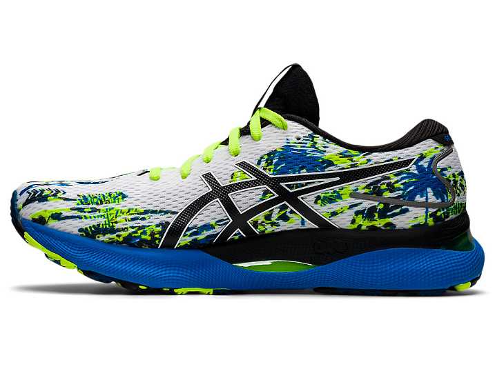 Asics GEL-NIMBUS 24 Moški Tekaški Čevlji Bele Črne | Slovenija-4965873