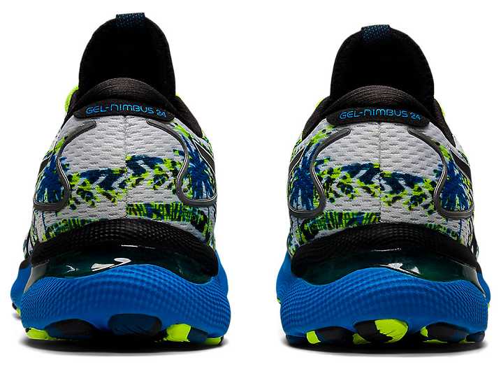 Asics GEL-NIMBUS 24 Moški Tekaški Čevlji Bele Črne | Slovenija-4965873