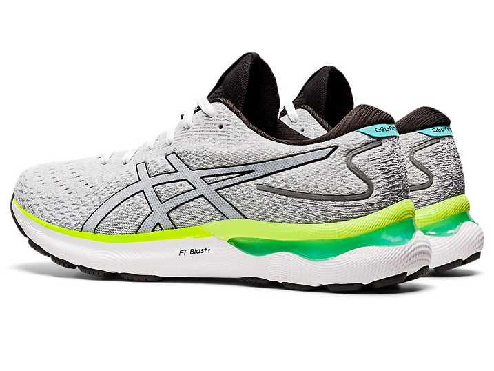 Asics GEL-NIMBUS 24 Moški Tekaški Čevlji Bele Črne | Slovenija-5187429