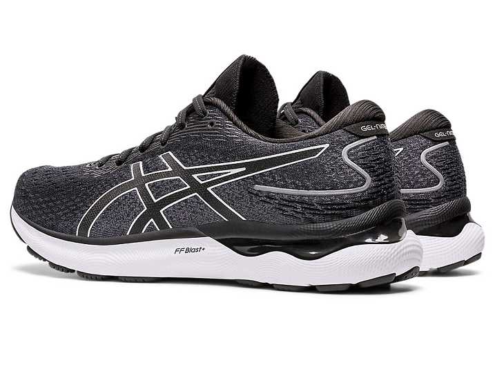 Asics GEL-NIMBUS 24 Moški Tekaški Čevlji Črne Bele | Slovenija-7153904