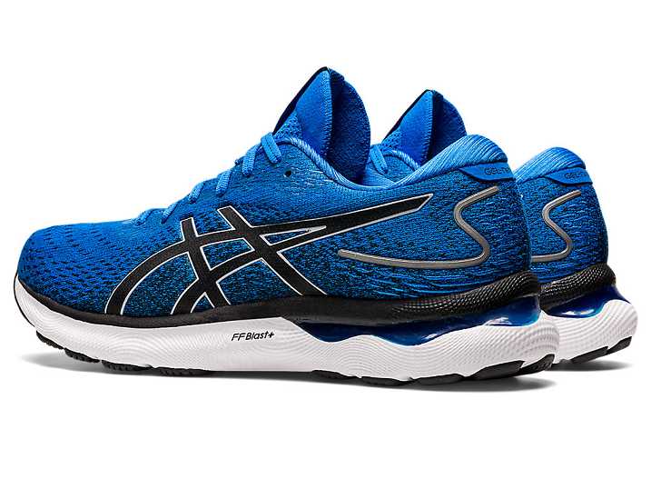 Asics GEL-NIMBUS 24 Moški Tekaški Čevlji Modre Sive | Slovenija-9843261