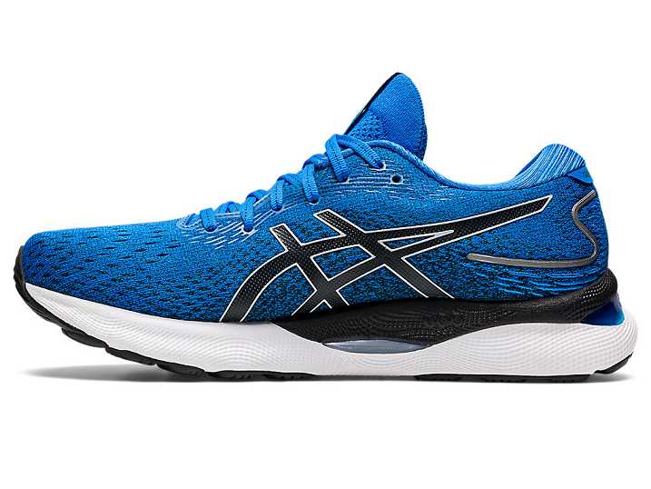 Asics GEL-NIMBUS 24 Moški Tekaški Čevlji Modre Sive | Slovenija-9843261