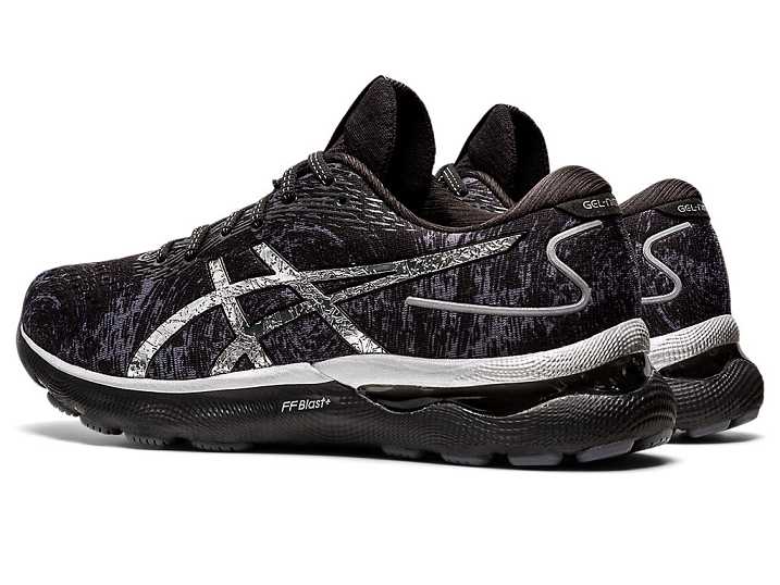 Asics GEL-NIMBUS 24 PLATINUM Moški Tekaški Čevlji Sive Srebrne | Slovenija-0148597