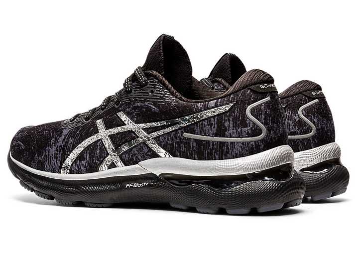 Asics GEL-NIMBUS 24 PLATINUM Ženske Tekaški Čevlji Sive Srebrne | Slovenija-2586930