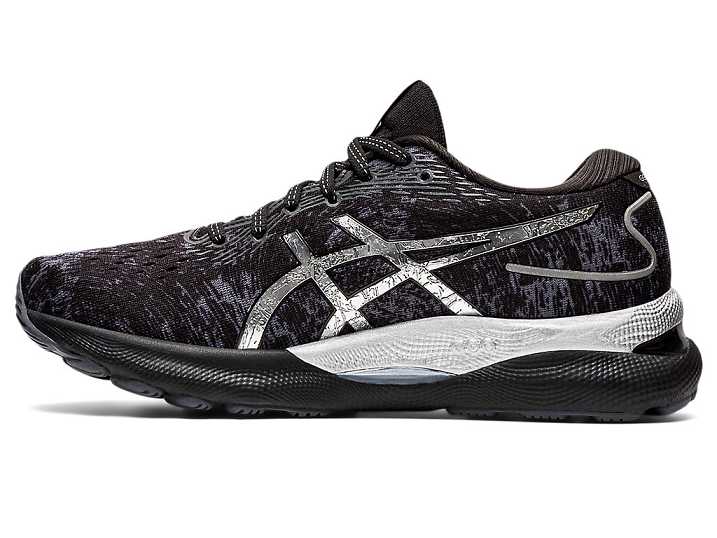 Asics GEL-NIMBUS 24 PLATINUM Ženske Tekaški Čevlji Sive Srebrne | Slovenija-2586930