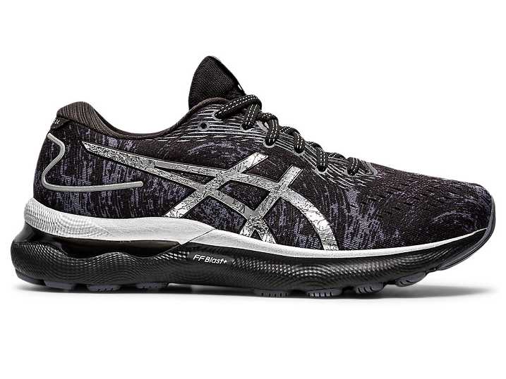 Asics GEL-NIMBUS 24 PLATINUM Ženske Tekaški Čevlji Sive Srebrne | Slovenija-2586930