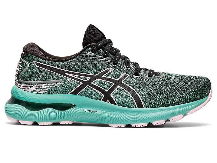 Asics GEL-NIMBUS 24 Ženske Tekaški Čevlji Črne Roza | Slovenija-0581746