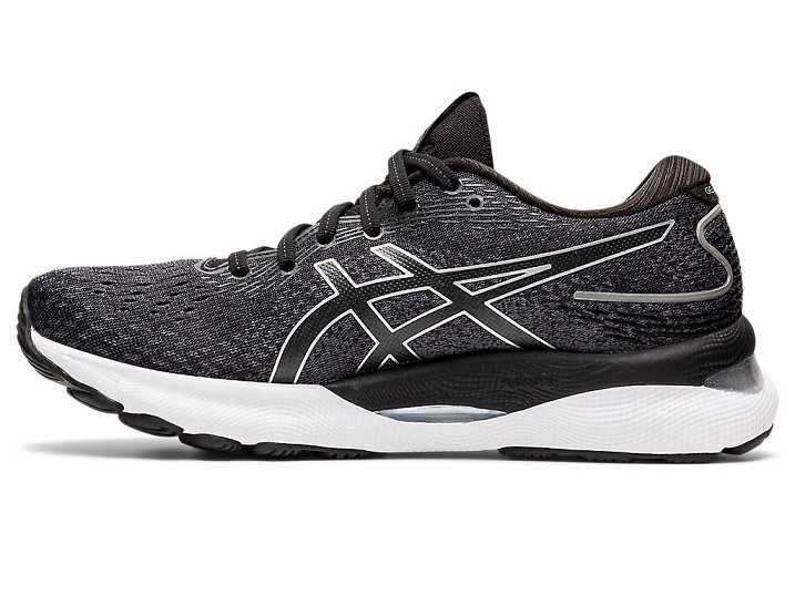 Asics GEL-NIMBUS 24 Ženske Tekaški Čevlji Črne Srebrne | Slovenija-2349185