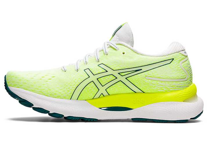 Asics GEL-NIMBUS 24 Ženske Tekaški Čevlji Bele Temno Zelene | Slovenija-3085619