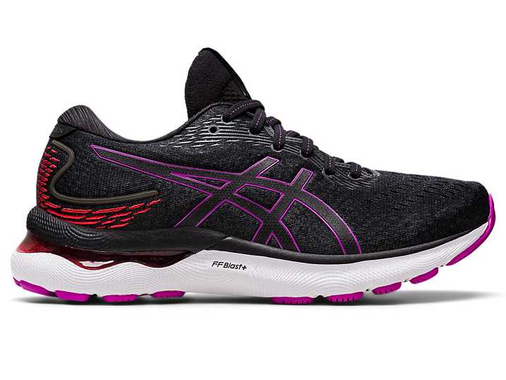 Asics GEL-NIMBUS 24 Ženske Tekaški Čevlji Črne Vijolične | Slovenija-3950721