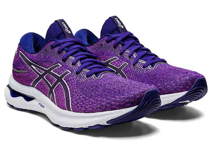 Asics GEL-NIMBUS 24 Ženske Tekaški Čevlji Vijolične | Slovenija-7021635