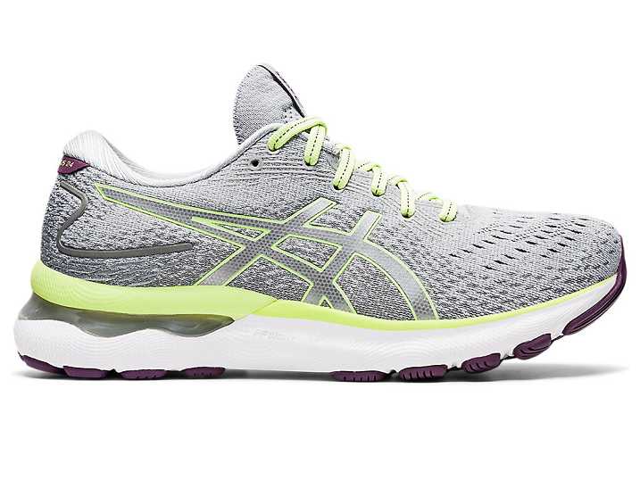 Asics GEL-NIMBUS 24 Ženske Tekaški Čevlji Sive Svetlo Zelene | Slovenija-8920315