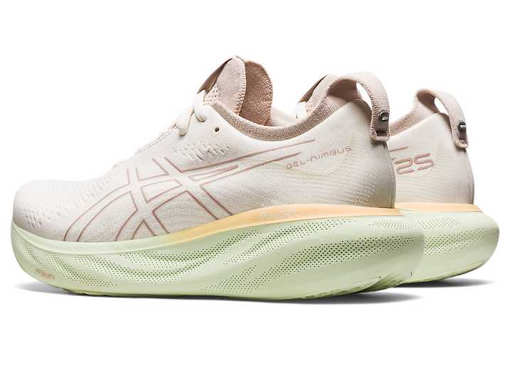 Asics GEL-NIMBUS 25 Ženske Tekaški Čevlji Kremna | Slovenija-5016983