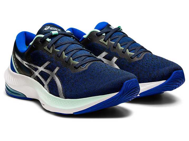 Asics GEL-PULSE 13 Ženske Pohodni Čevlji Modre Bele | Slovenija-4056897