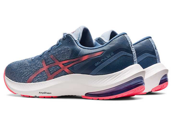 Asics GEL-PULSE 13 Ženske Pohodni Čevlji Modre Koralne | Slovenija-4915023