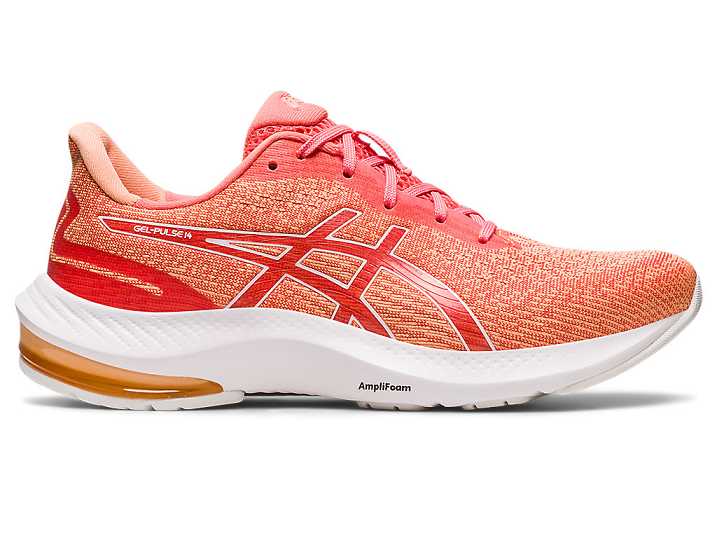 Asics GEL-PULSE 14 Ženske Tekaški Čevlji Rdeče Bele | Slovenija-5902643