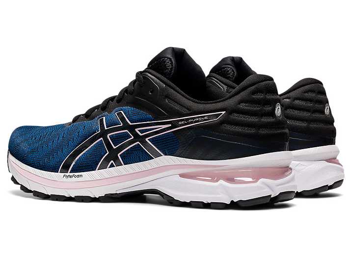 Asics GEL-PURSUE 7 Ženske Tekaški Čevlji Modre Črne | Slovenija-0387514