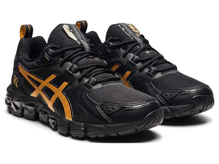 Asics GEL-QUANTUM 180 Ženske Superge Črne Zlate | Slovenija-3260481