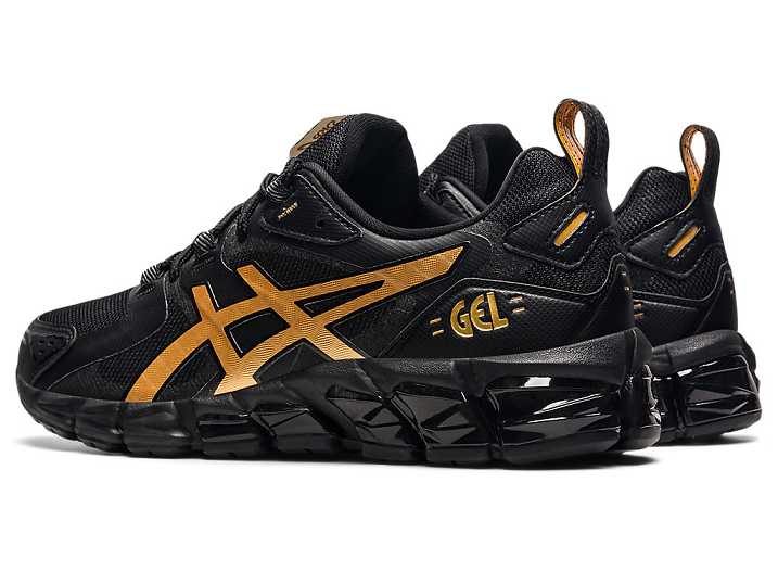 Asics GEL-QUANTUM 180 Ženske Superge Črne Zlate | Slovenija-3260481