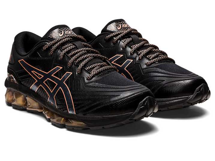 Asics GEL-QUANTUM 360 VII Ženske Superge Črne Roza Zlate | Slovenija-2396804