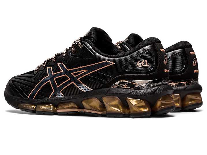 Asics GEL-QUANTUM 360 VII Ženske Superge Črne Roza Zlate | Slovenija-2396804