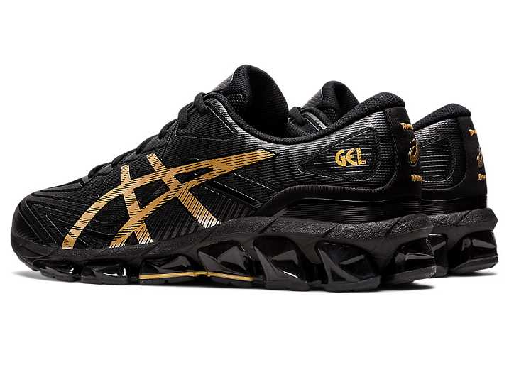 Asics GEL-QUANTUM 360 VII Ženske Superge Črne Zlate | Slovenija-2849513