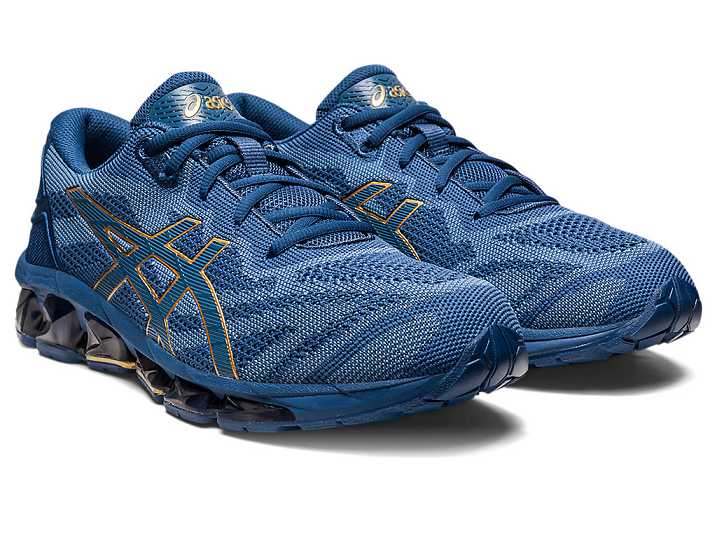 Asics GEL-QUANTUM 360 VII Ženske Superge Temno Sive Zlate | Slovenija-8130629