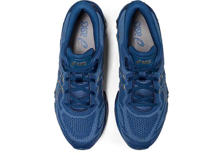 Asics GEL-QUANTUM 360 VII Ženske Superge Temno Sive Zlate | Slovenija-8130629