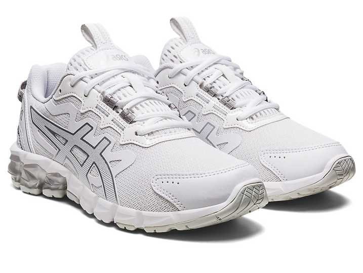 Asics GEL-QUANTUM 90 Ženske Superge Bele Srebrne | Slovenija-2674098