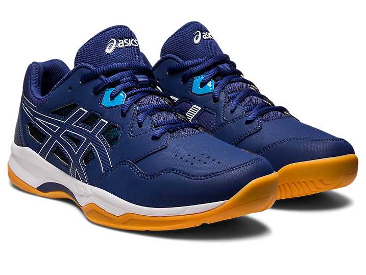 Asics GEL-RENMA Moški Teniški Copati Modre Bele | Slovenija-7623089