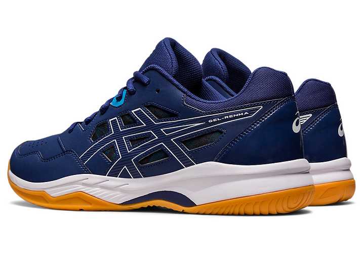 Asics GEL-RENMA Moški Teniški Copati Modre Bele | Slovenija-7623089