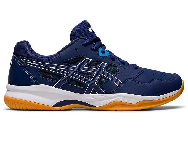 Asics GEL-RENMA Moški Teniški Copati Modre Bele | Slovenija-7623089