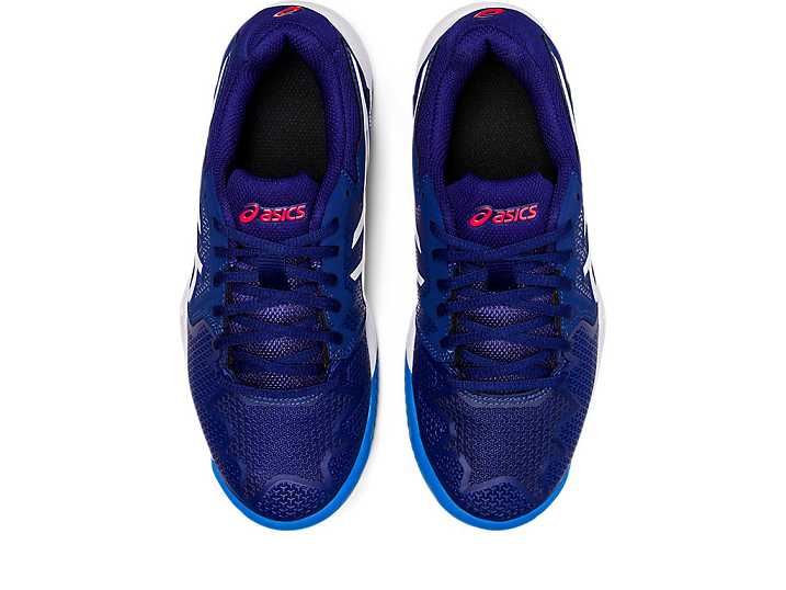 Asics GEL-RESOLUTION 8 CLAY Otroški Superge Modre Bele | Slovenija-1892034