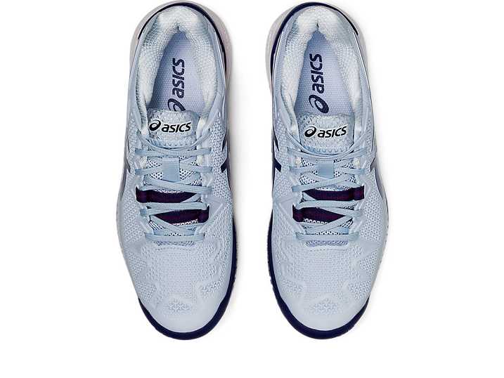 Asics GEL-RESOLUTION 8 WIDE Ženske Teniški Copati Svetlo Modre Modre | Slovenija-6093718