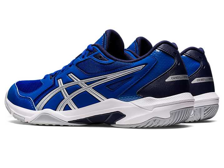 Asics GEL-ROCKET 10 Moški Odbojkarski Čevlji Modre Srebrne | Slovenija-3519276