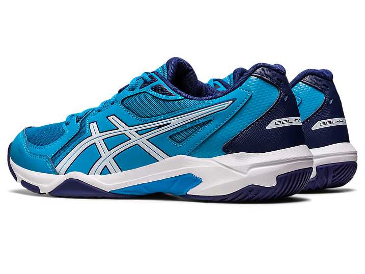 Asics GEL-ROCKET 10 Moški Odbojkarski Čevlji Modre Bele | Slovenija-5281347